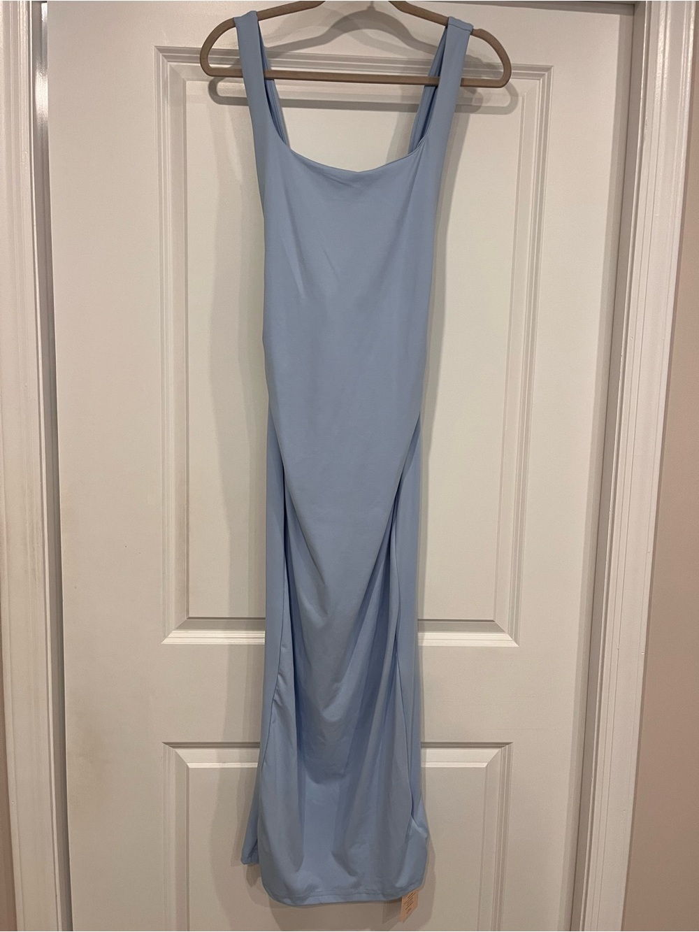 SHEIN Light Blue Maxi Slip Dress